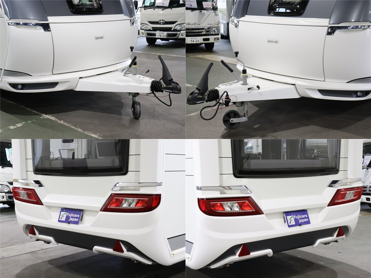 キャンピングカー トレーラー ﾎﾋﾞｰ 495ULﾌﾟﾚｽﾃｰｼﾞ　要牽引免許　家庭用AC