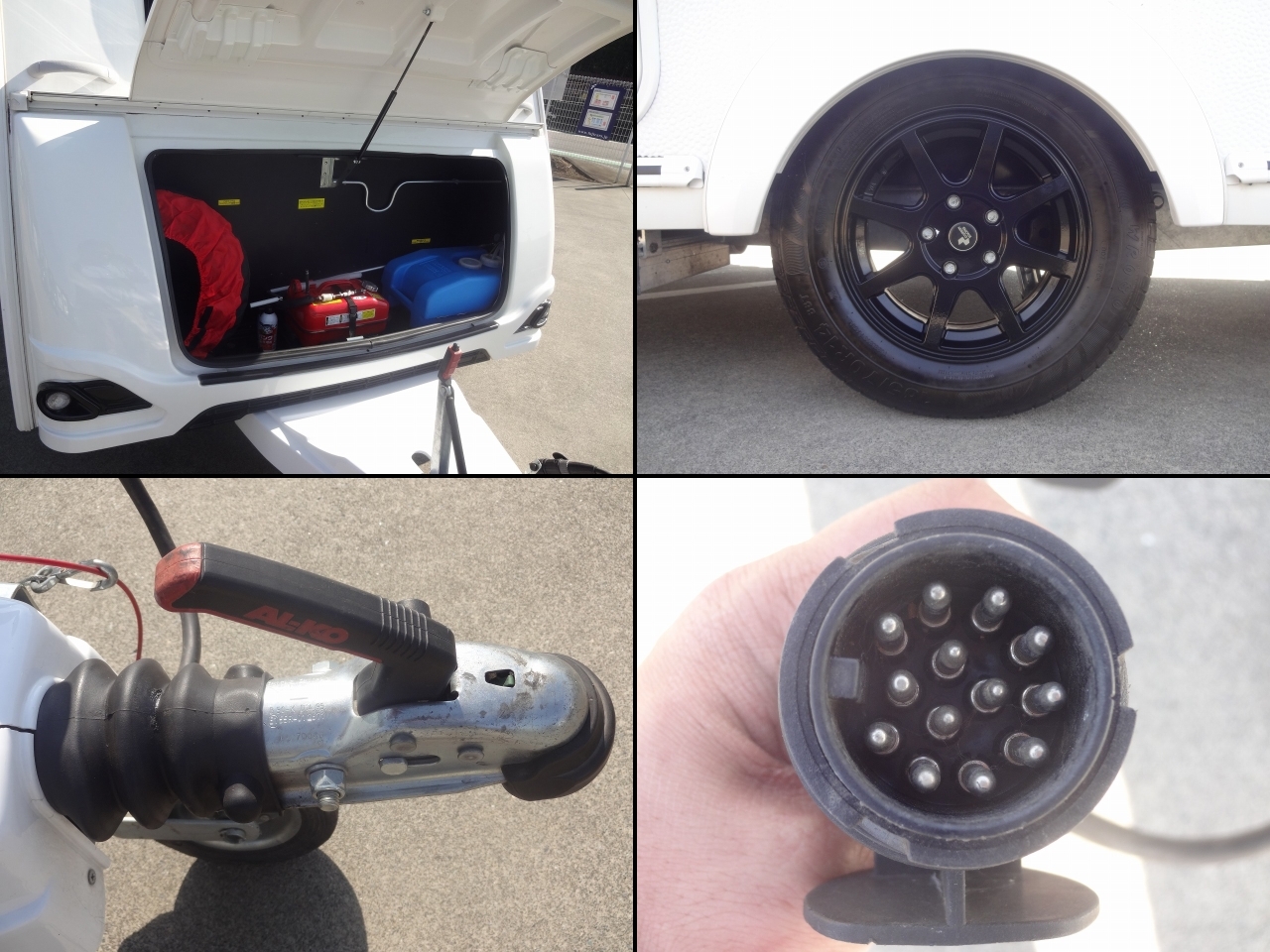 キャンピングカー トレーラー ﾄﾘｶﾞﾉ ｴﾒﾛｰﾄﾞ376VIP　けん引免許不要