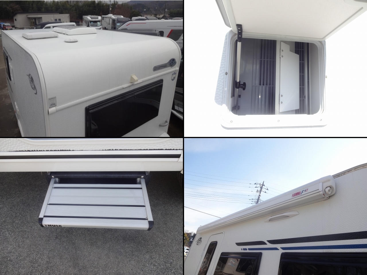 キャンピングカー トレーラー ﾄﾘｶﾞﾉ ｴﾒﾛｰﾄﾞ376VIP　けん引免許不要