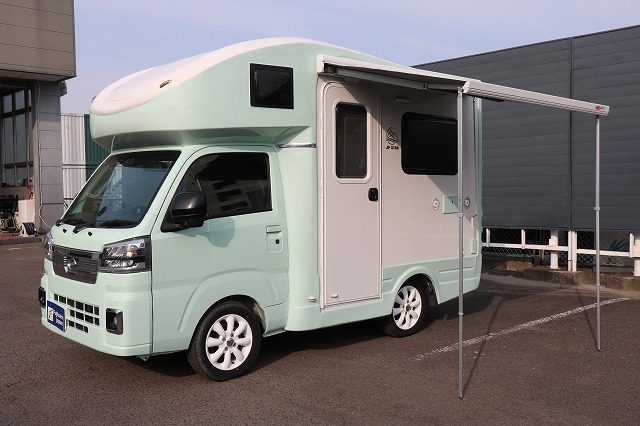 キャンピングカー 軽キャンパー ﾊｲｾﾞｯﾄ JPｽﾀｰ ﾊｯﾋﾟｰ1+ 4WD
