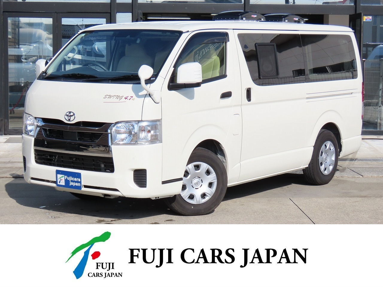 キャンピングカー バンコン ハイエース RVビックフット スウィングN4.7