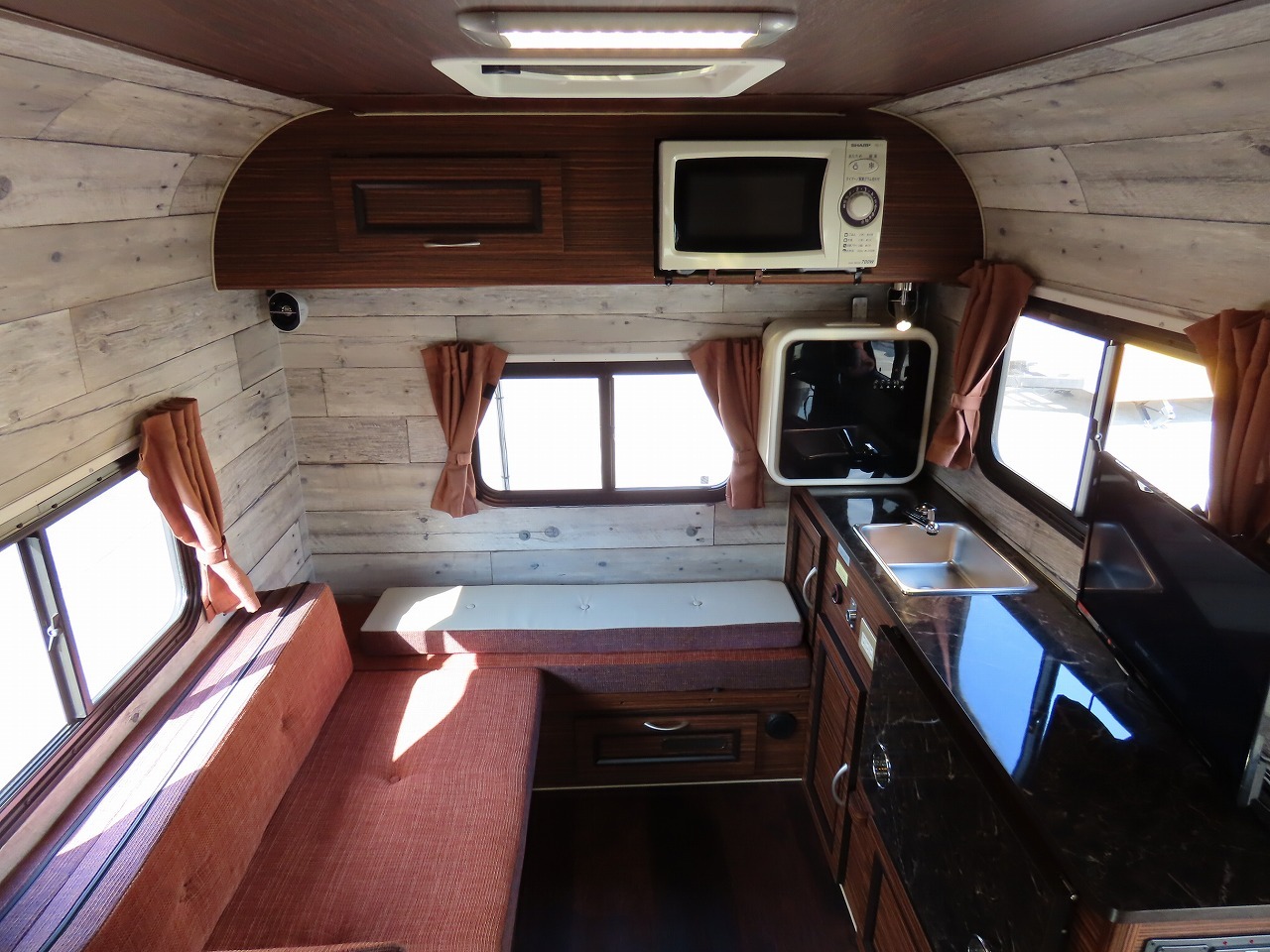 キャンピングカー 軽キャンパー ﾋﾟｸｼｽ ﾐｽﾃｨｯｸ ﾚｼﾞｽﾄﾛ 4WD