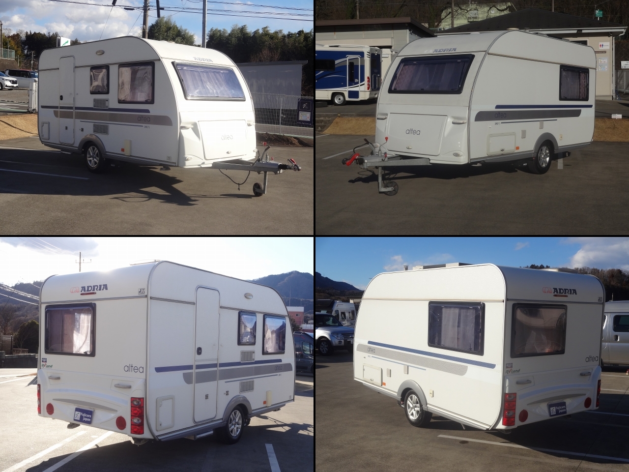 キャンピングカー トレーラー ｱﾄﾞﾘｱ ｱﾙﾃｨｱ390PS　けん引免許不要　