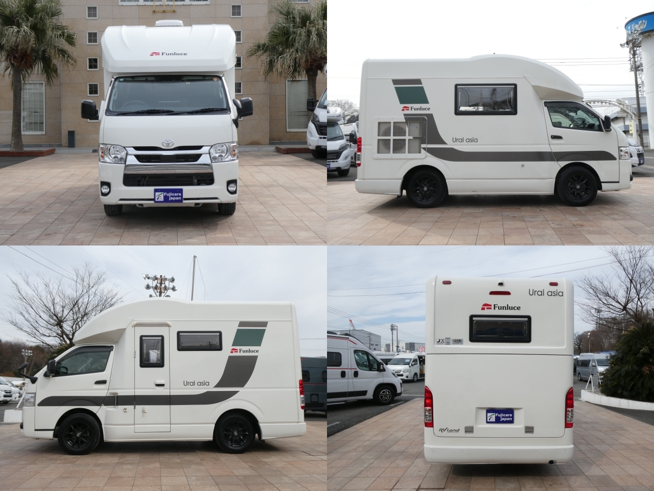 キャンピングカー キャブコン ﾌｧﾝﾙｰﾁｪ　ｳﾗﾙｴｲｼﾞｱ　家ｴｱｺﾝ　ｿｰﾗｰ　FF