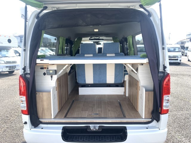 キャンピングカー バンコン ﾃｨﾋﾟｰ ﾄﾗｳﾞｫｲHJ200 4WD ﾜﾝｵｰﾅｰ