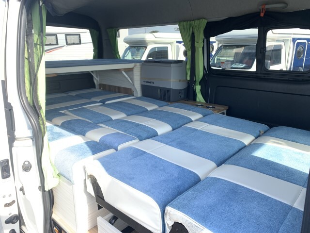 キャンピングカー バンコン ﾃｨﾋﾟｰ ﾄﾗｳﾞｫｲHJ200 4WD ﾜﾝｵｰﾅｰ