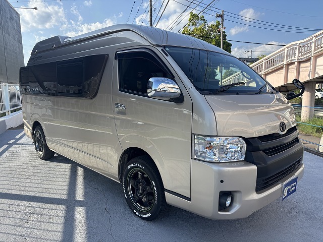 キャンピングカー バンコン ﾊｲｴｰｽ ﾄｲﾌｧｸﾄﾘｰGT 12Vｸｰﾗｰ 4WD