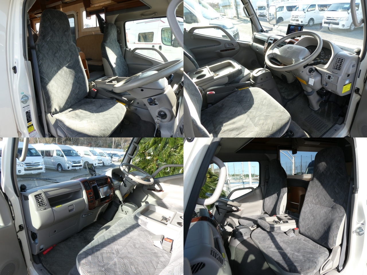 キャンピングカー キャブコン ﾊﾞﾝﾃｯｸ　ｼﾞﾙ520　家AC　FF　ｶﾞｽ式温水ﾎﾞｲﾗｰ