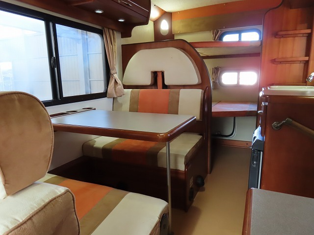 キャンピングカー キャブコン ﾊﾞﾈｯﾄ ﾅｯﾂRV ﾏｯｼｭ ﾀｲﾌﾟW FFﾋｰﾀｰ