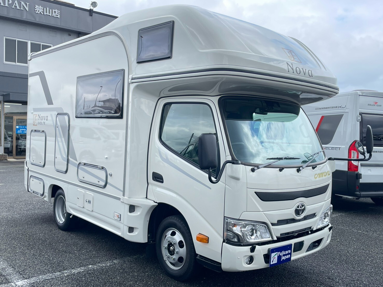 キャンピングカー キャブコン ｶﾑﾛｰﾄﾞﾌｼﾞｶｰｽﾞｼﾞｬﾊﾟﾝNovaﾀｲﾌﾟR新車