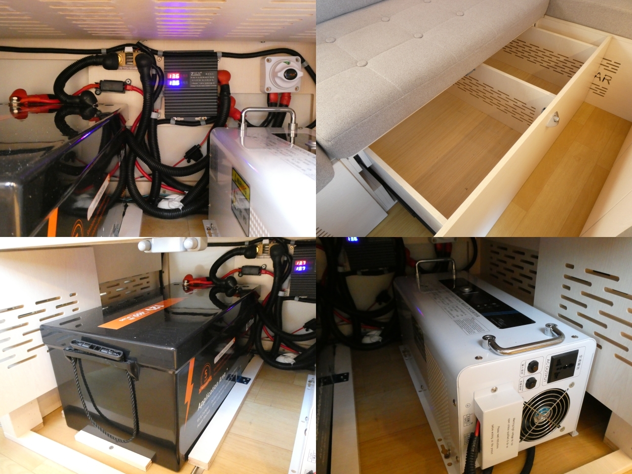 キャンピングカー 軽キャンパー JPｽﾀｰ　ﾊｯﾋﾟｰ1+　4WD　DCｸｰﾗｰ　ﾘﾁｳﾑ