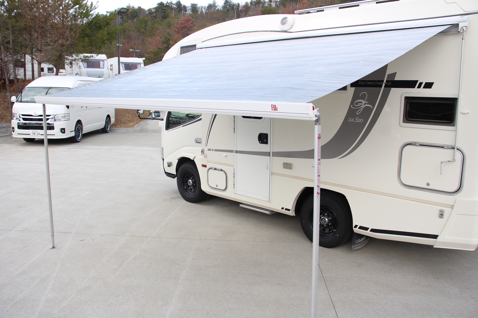 キャンピングカー キャブコン ｶﾑﾛｰﾄﾞ ﾊﾞﾝﾃｯｸ ｼﾞﾙ520 家ｴｱｺﾝ 4WD