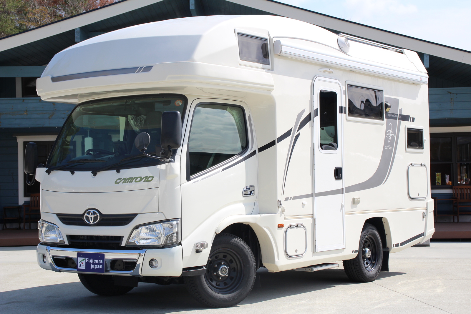 キャンピングカー キャブコン ｶﾑﾛｰﾄﾞ ﾊﾞﾝﾃｯｸ ｼﾞﾙ520 家ｴｱｺﾝ 4WD