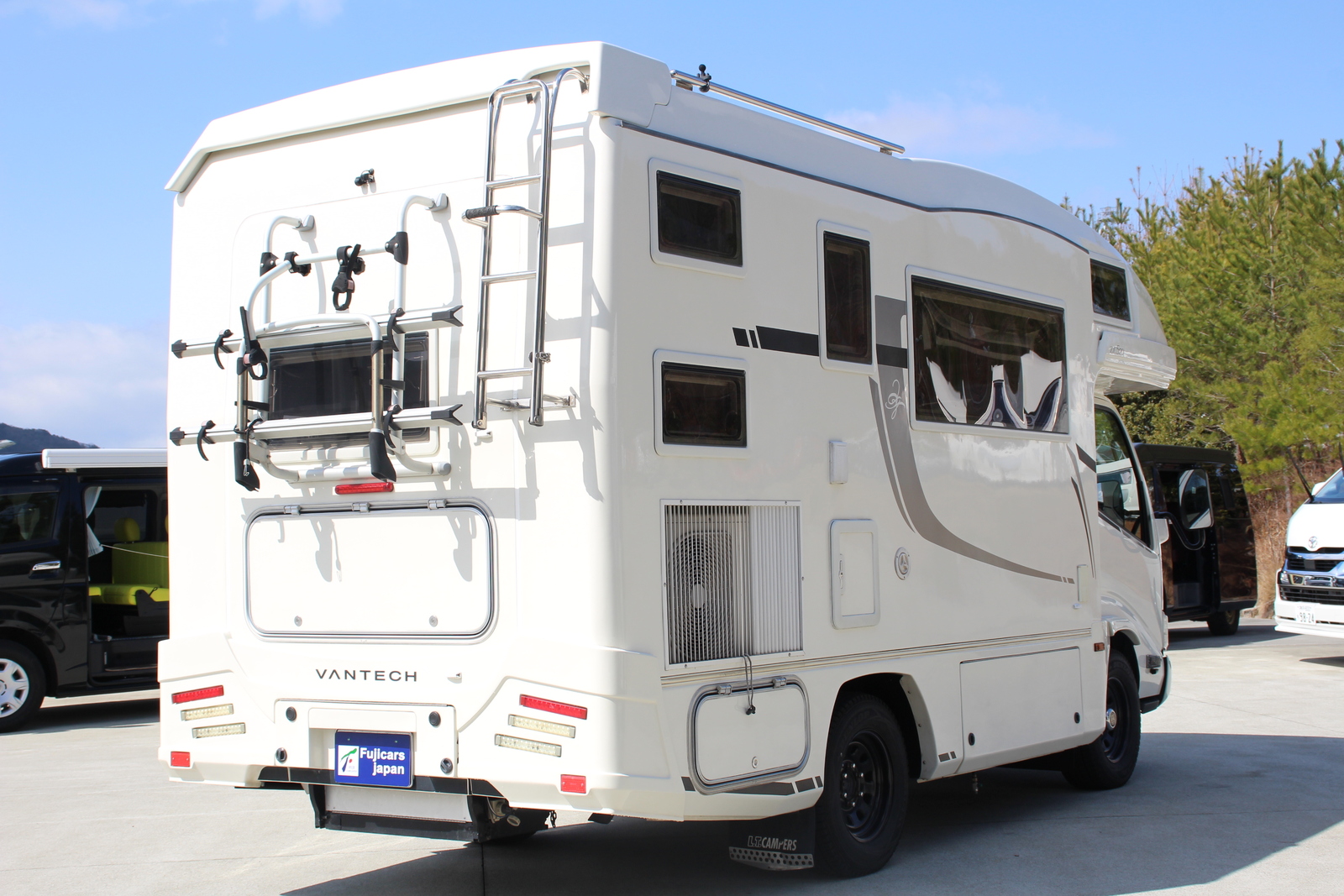 キャンピングカー キャブコン ｶﾑﾛｰﾄﾞ ﾊﾞﾝﾃｯｸ ｼﾞﾙ520 家ｴｱｺﾝ 4WD