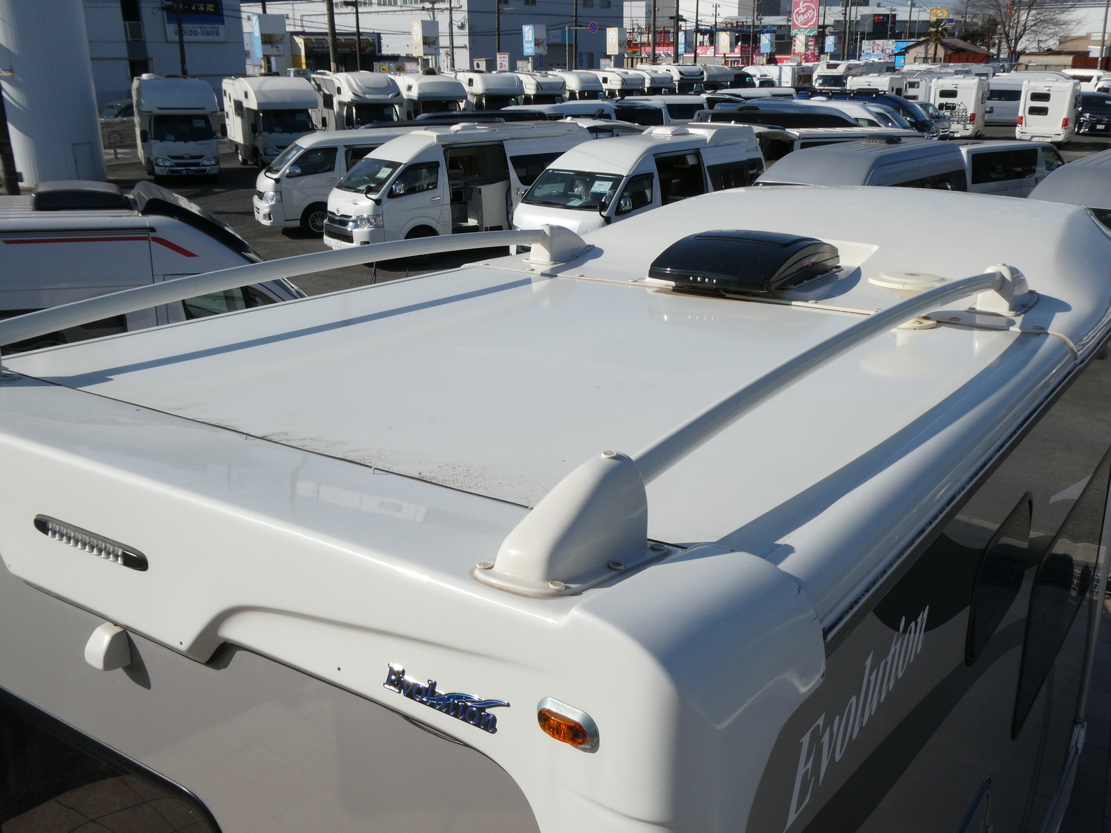 キャンピングカー キャブコン ﾅｯﾂRV　ｸﾚｱ　5.3W　ｴﾎﾞﾘｭｰｼｮﾝ　4WD