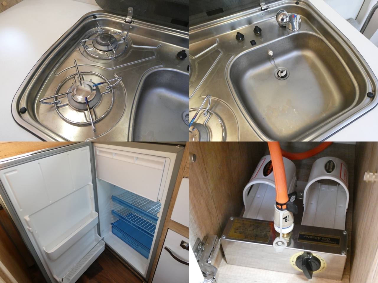 キャンピングカー キャブコン ﾅｯﾂRV　ｸﾚｱ　5.3W　ｴﾎﾞﾘｭｰｼｮﾝ　4WD