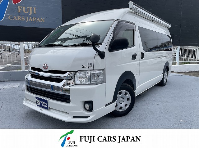 キャンピングカー バンコン ハイエース OMC 銀河 家庭用エアコン リチウム