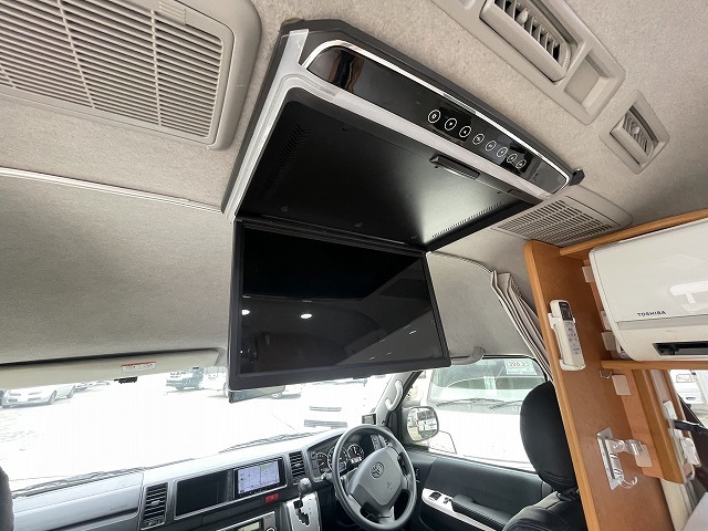 キャンピングカー バンコン ﾊｲｴｰｽ OMC 銀河 家庭用ｴｱｺﾝ ﾘﾁｳﾑ