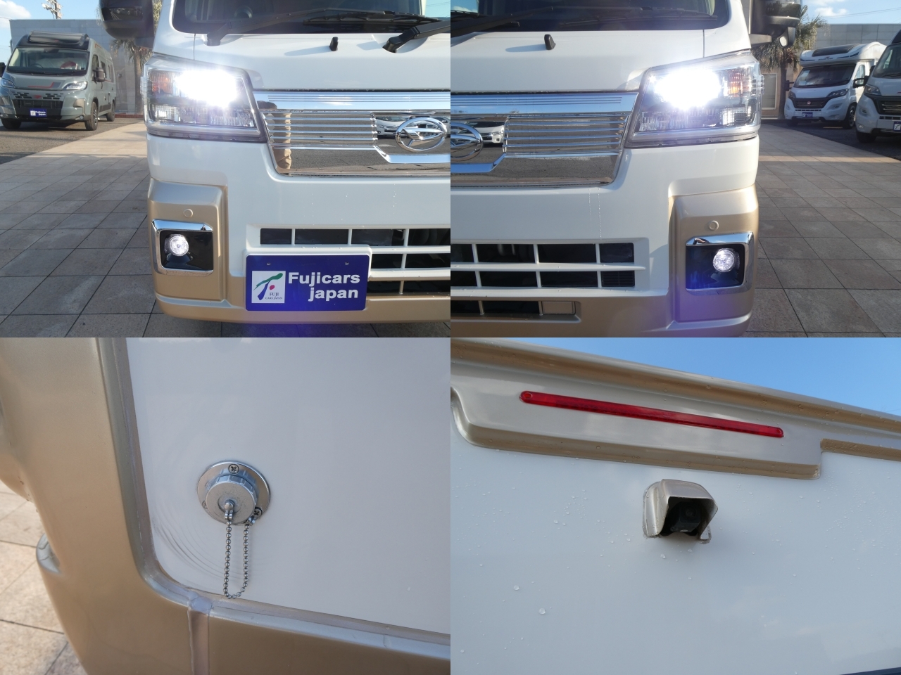 キャンピングカー 軽キャンパー JPｽﾀｰ　ﾊｯﾋﾟｰ1+　4WD　DCｸｰﾗｰ　ﾘﾁｳﾑ