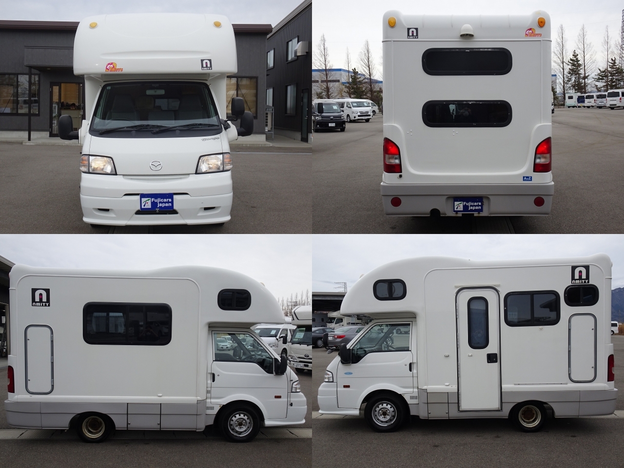 キャンピングカー キャブコン ﾎﾞﾝｺﾞ AtoZ ｱﾐﾃｨ D-TB 4WD 5MT