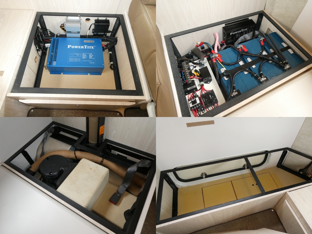 キャンピングカー キャブコン ﾌｧﾝﾙｰﾁｪ　ﾊﾟﾀｺﾞﾆｱｽﾀｰﾘﾝｸﾞ　4WD　家AC　FF