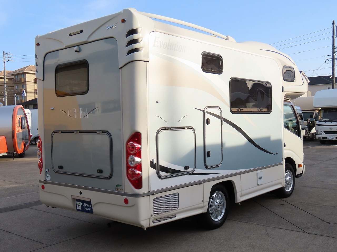 キャンピングカー キャブコン ﾅｶﾑﾛｰﾄﾞ ﾅｯﾂRV ｸﾚｱｴﾎﾞ5.3X