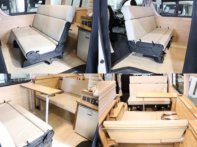 キャンピングカー バンコン ﾊｲｴｰｽ FOCS ﾘﾍﾞﾙﾀ 4WD　FF　DT