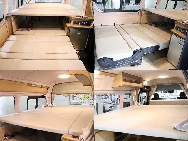 キャンピングカー バンコン ﾊｲｴｰｽ FOCS ﾘﾍﾞﾙﾀ 4WD　FF　DT