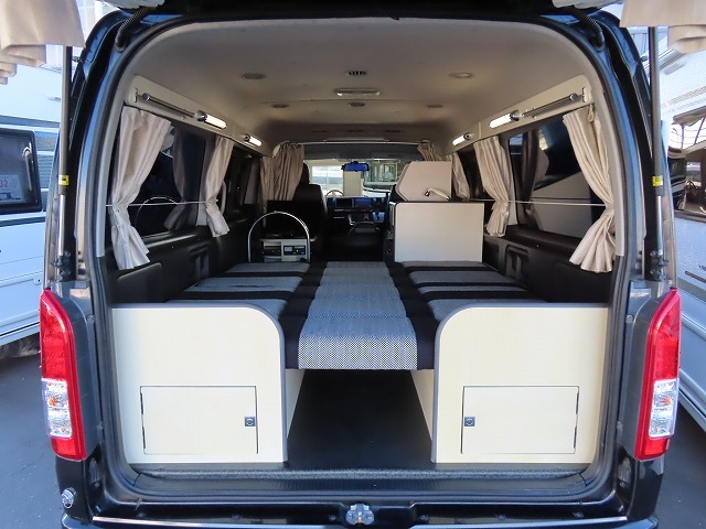 キャンピングカー バンコン ﾊｲｴｰｽ ﾅｯﾂRV ﾄﾗｲｱﾙ ﾀｲﾌﾟC