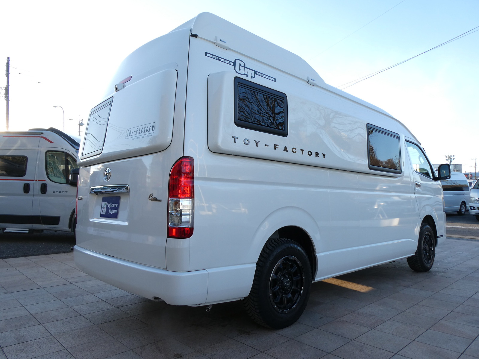 キャンピングカー バンコン ﾄｲﾌｧｸﾄﾘｰ　GTｸﾞﾗﾝﾃﾞ　ｶｰｻﾎｰﾑ　ﾌﾞﾗｯｸED