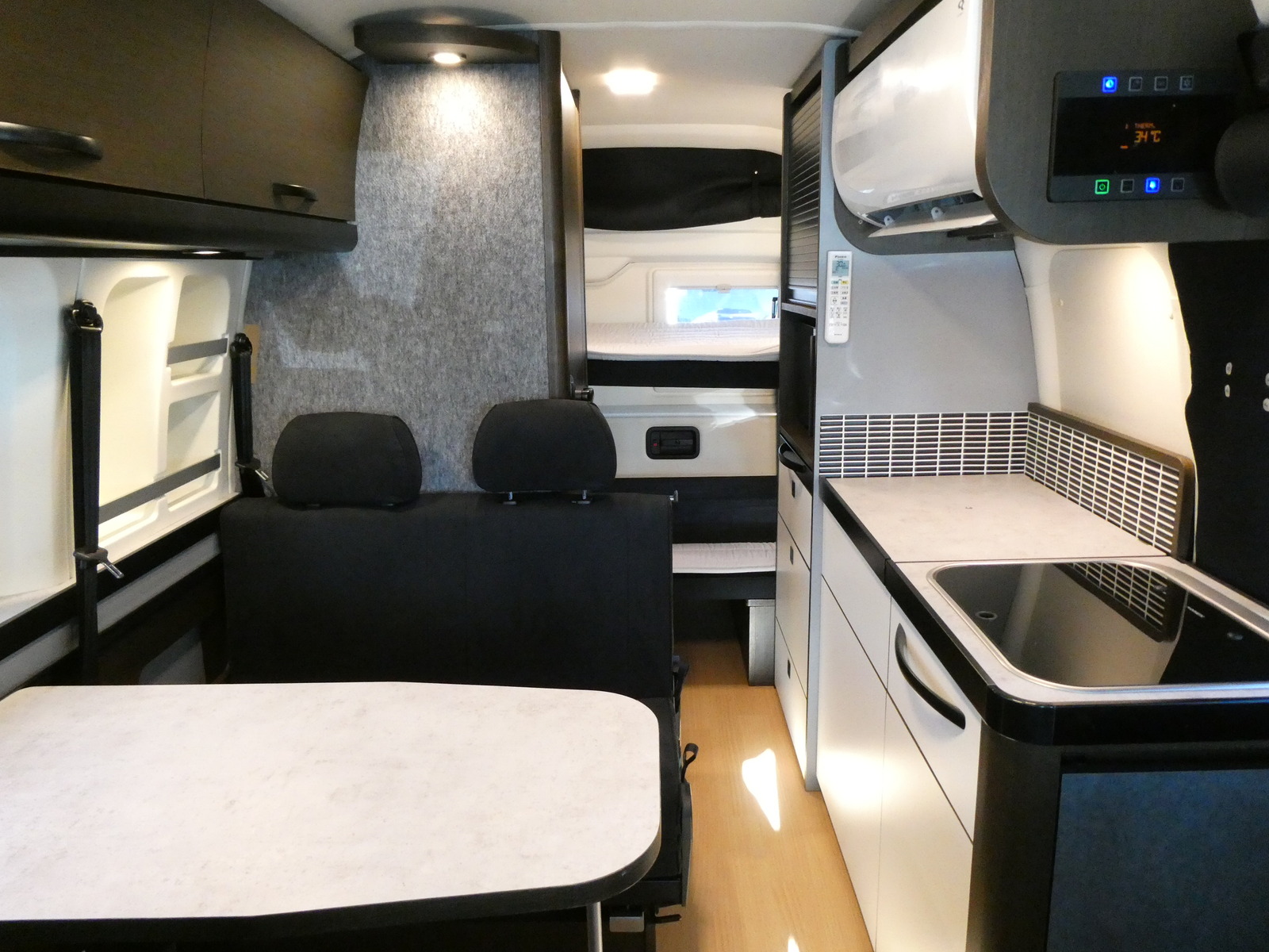 キャンピングカー バンコン ﾄｲﾌｧｸﾄﾘｰ　GTｸﾞﾗﾝﾃﾞ　ｶｰｻﾎｰﾑ　ﾌﾞﾗｯｸED