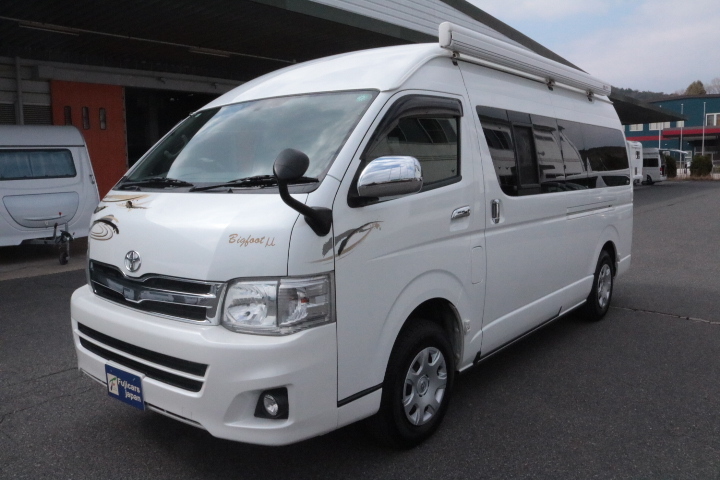 キャンピングカー バンコン ﾚｼﾞｱｽｴｰｽ ﾋﾞｯｸﾌｯﾄﾐｭｰ5.3 ｿｰﾗｰ4WD