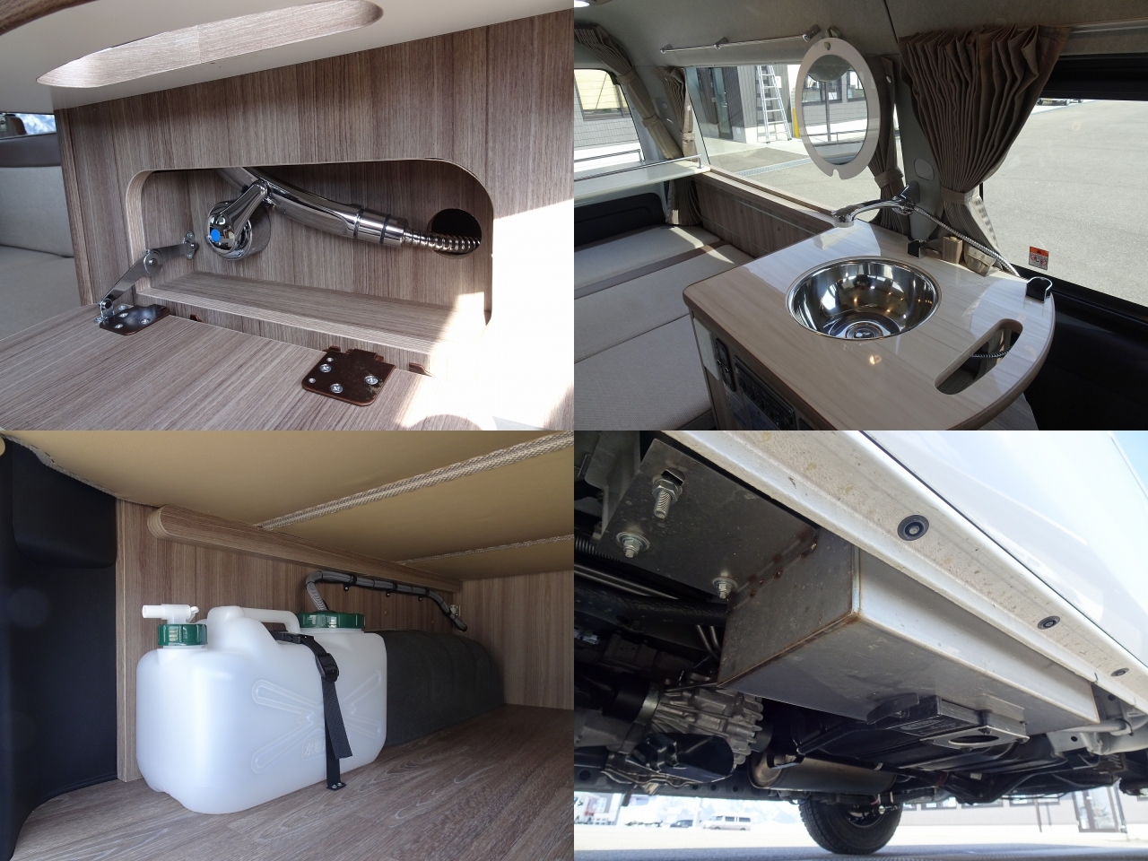 キャンピングカー バンコン ﾊｲｴｰｽ ｶｽﾀﾑｾﾚｸﾄ ﾛｰﾄﾞｾﾚｸﾄWM 4WD