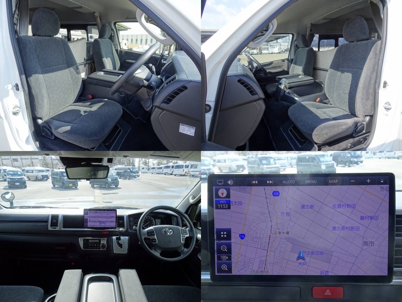 キャンピングカー バンコン ﾊｲｴｰｽ ｶｽﾀﾑｾﾚｸﾄ ﾛｰﾄﾞｾﾚｸﾄWM 4WD