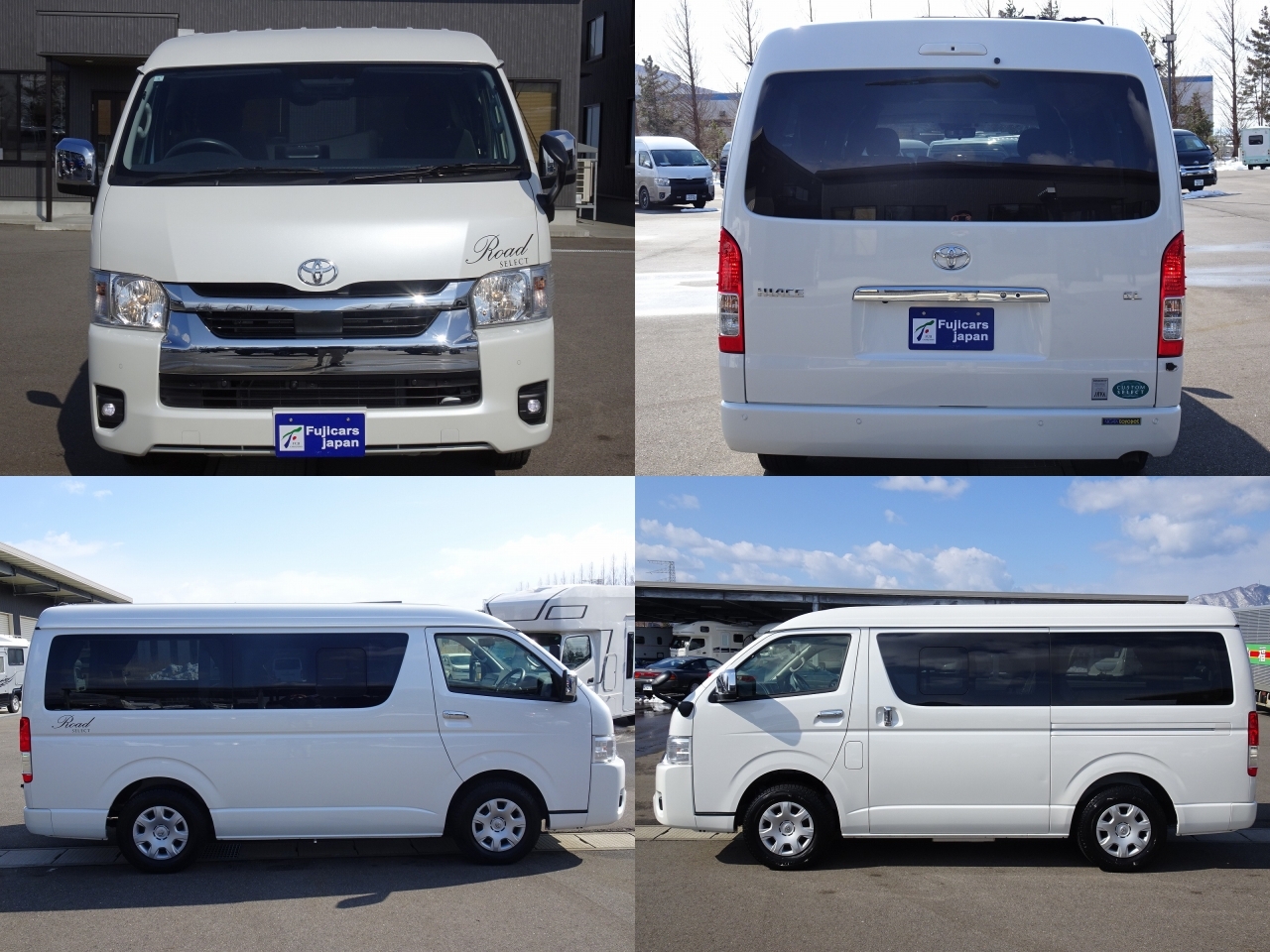 キャンピングカー バンコン ﾊｲｴｰｽ ｶｽﾀﾑｾﾚｸﾄ ﾛｰﾄﾞｾﾚｸﾄWM 4WD