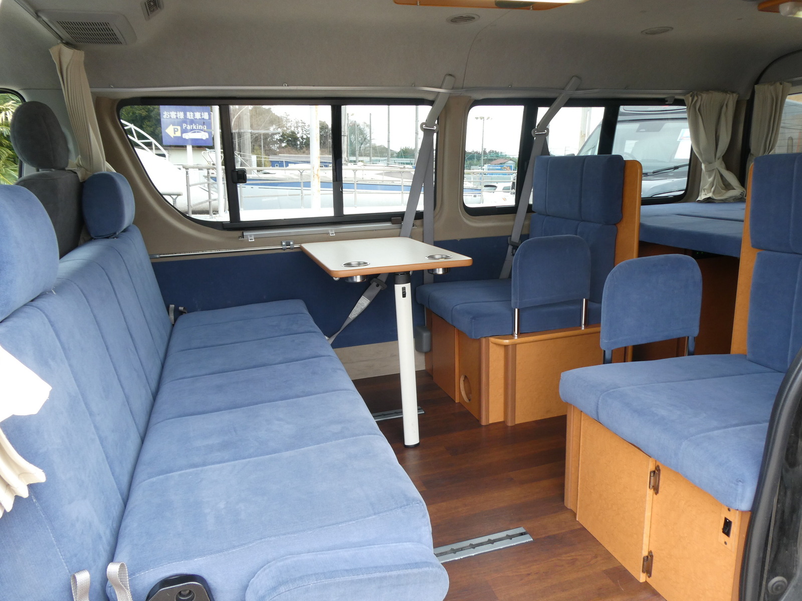 キャンピングカー バンコン OMC　ﾂｱｰｽﾞﾜｲﾄﾞ　走行充電　外部電源