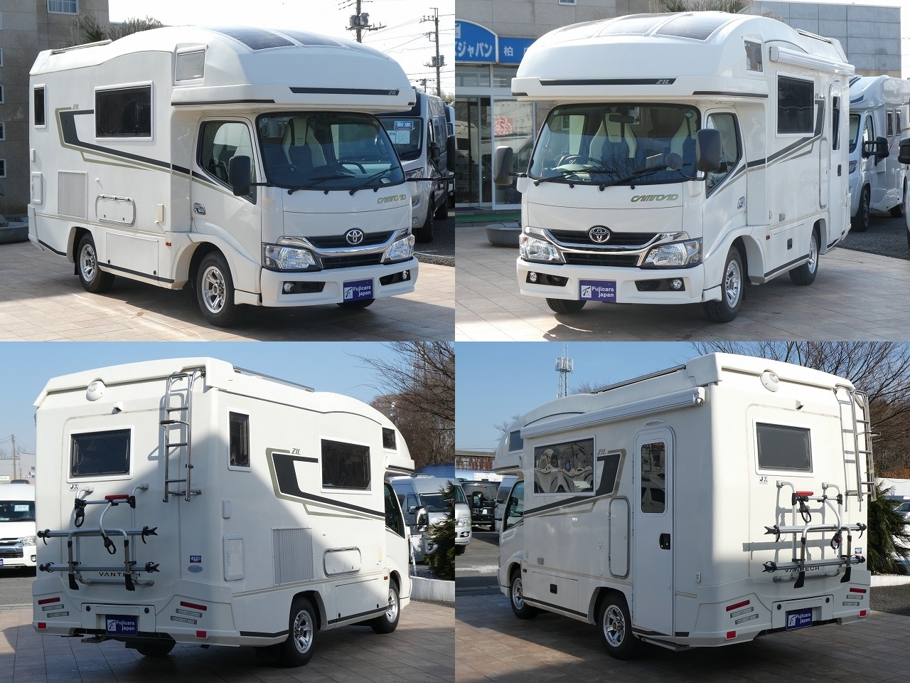 キャンピングカー キャブコン ﾊﾞﾝﾃｯｸ　ｼﾞﾙ　4WD(KDY系)　家AC　FF