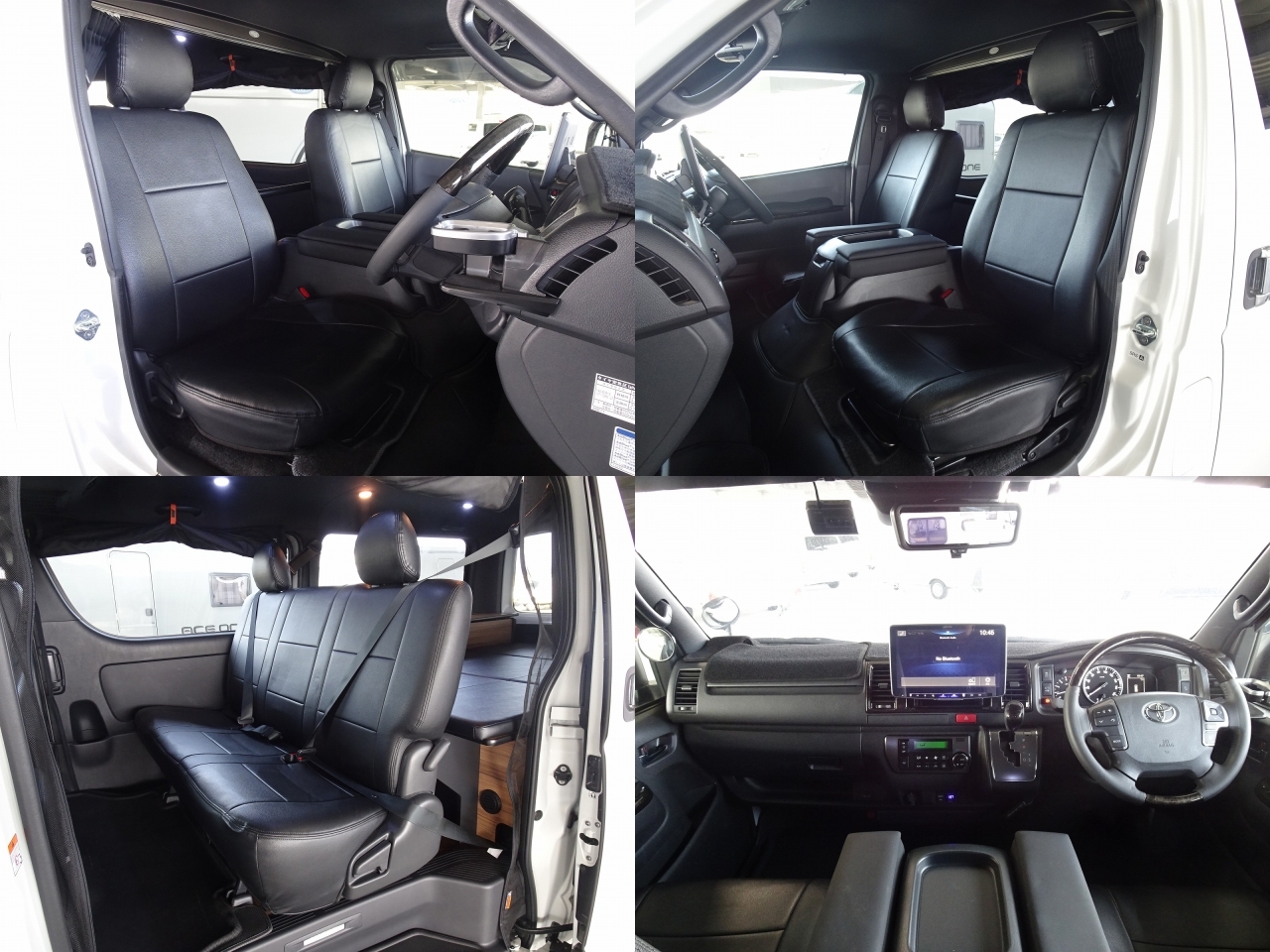 キャンピングカー バンコン ﾊｲｴｰｽ ｶｰﾗｲﾌｵｰﾄ製ｵﾘｼﾞﾅﾙ ﾘﾁｳﾑ 4WD