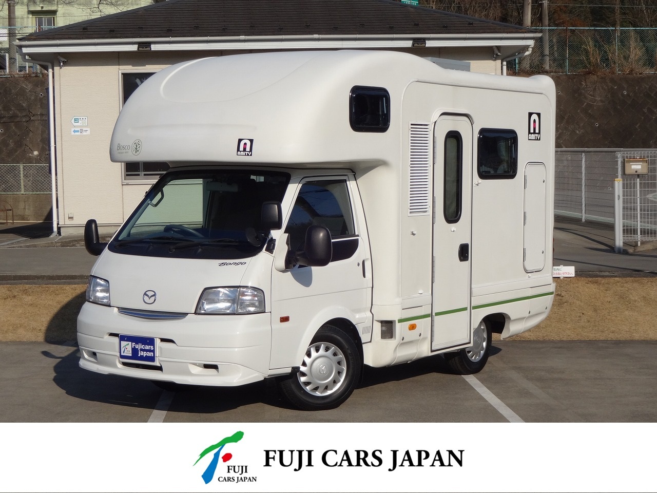 キャンピングカー キャブコン ボンゴ AtoZ アミティ ボスコ　ウィンドウエアコン