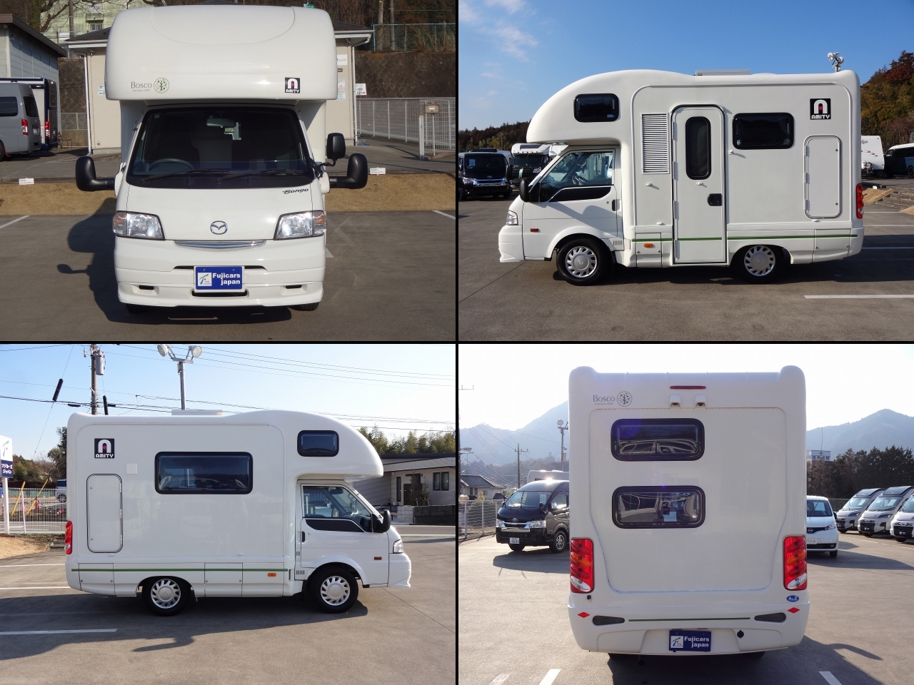 キャンピングカー キャブコン ﾎﾞﾝｺﾞ AtoZ ｱﾐﾃｨ ﾎﾞｽｺ　ｳｨﾝﾄﾞｳｴｱｺﾝ