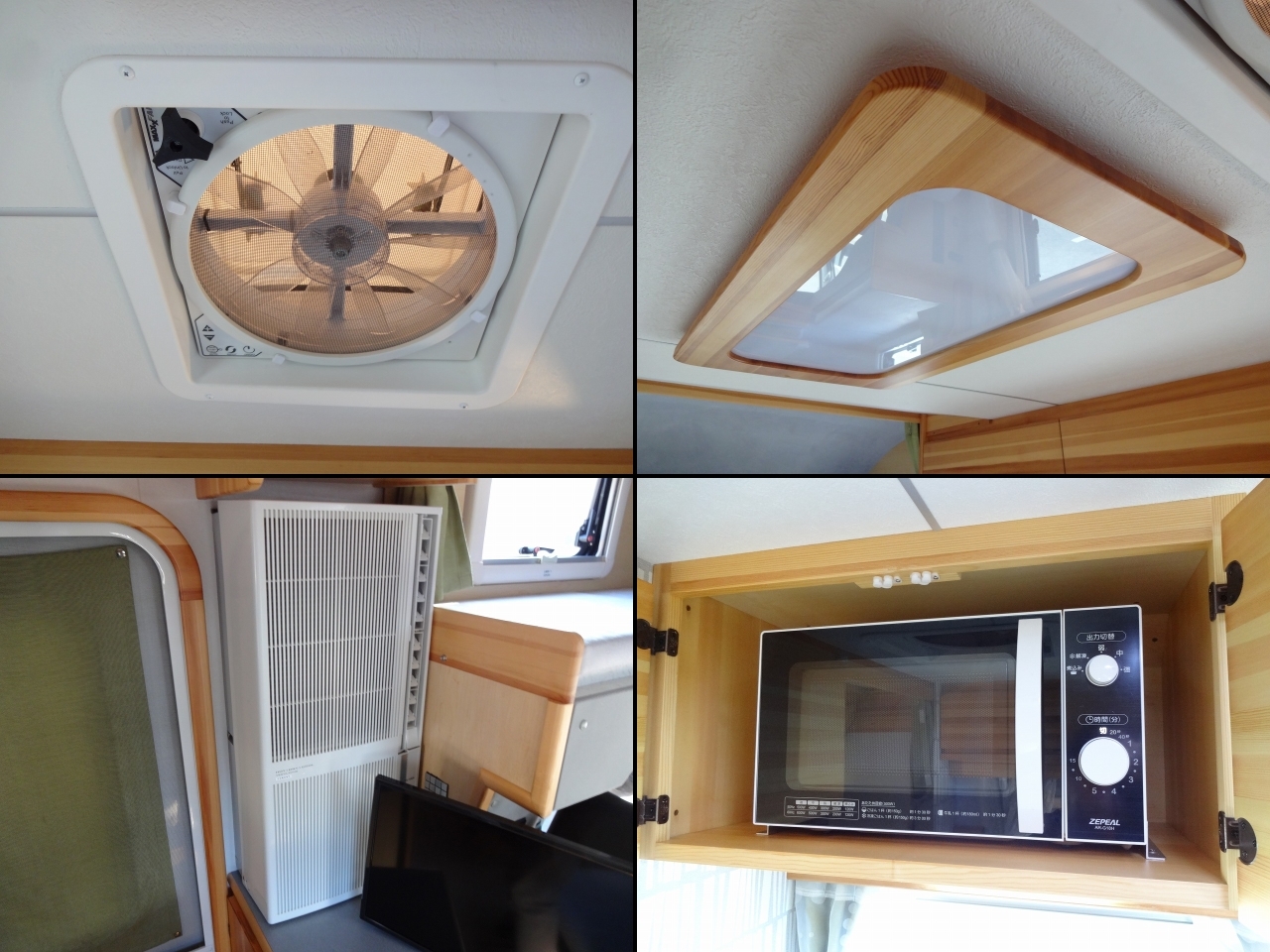 キャンピングカー キャブコン ﾎﾞﾝｺﾞ AtoZ ｱﾐﾃｨ ﾎﾞｽｺ　ｳｨﾝﾄﾞｳｴｱｺﾝ