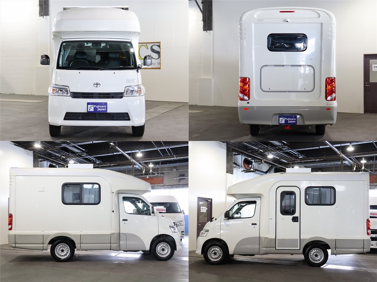 キャンピングカー キャブコン ﾀｳﾝｴｰｽ AtoZ ｱﾚﾝ 4WD　FF　ｲﾝﾊﾞｰﾀｰ