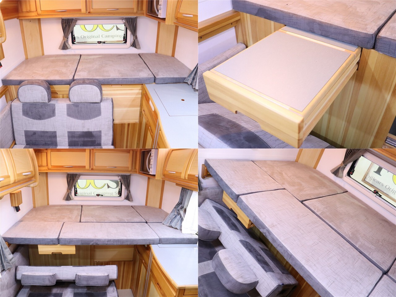 キャンピングカー キャブコン ﾀｳﾝｴｰｽ AtoZ ｱﾚﾝ 4WD　FF　ｲﾝﾊﾞｰﾀｰ