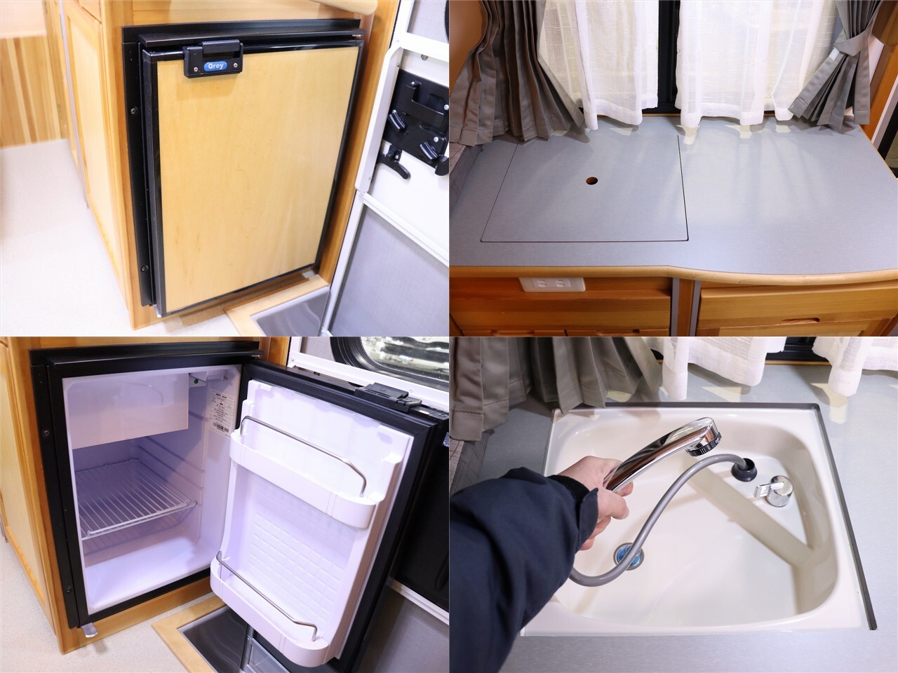 キャンピングカー キャブコン ﾀｳﾝｴｰｽ AtoZ ｱﾚﾝ 4WD　FF　ｲﾝﾊﾞｰﾀｰ