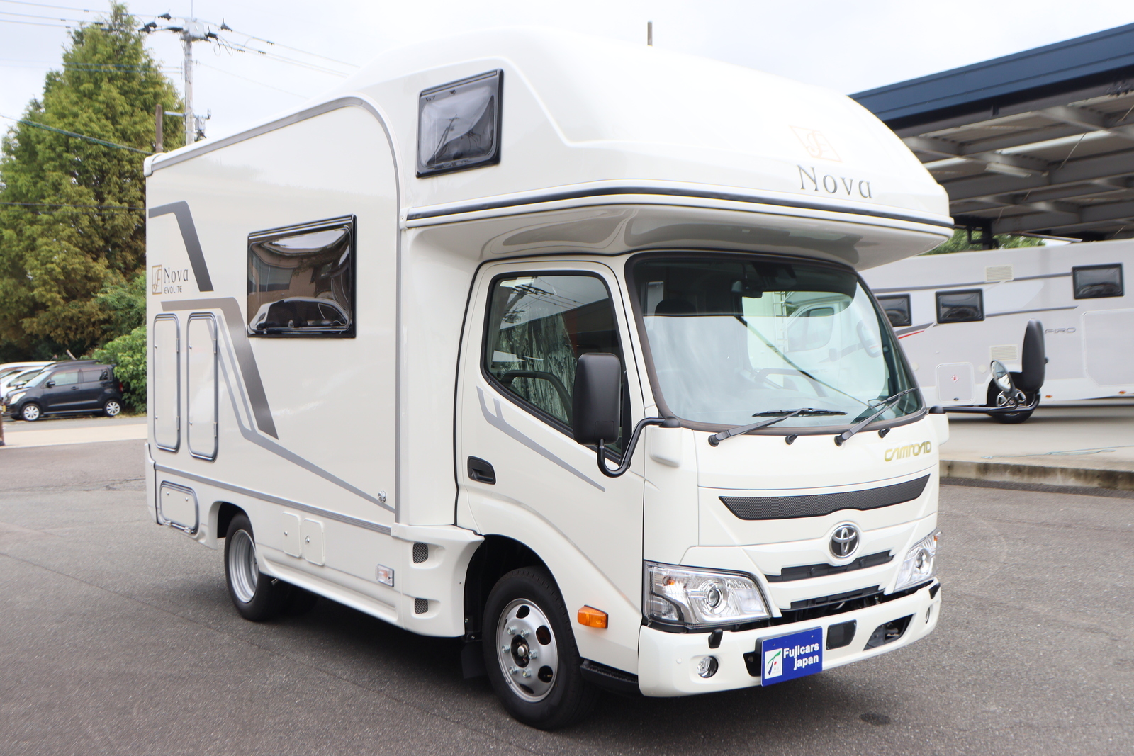 キャンピングカー キャブコン ｶﾑﾛｰﾄﾞﾌｼﾞｶｰｽﾞｼﾞｬﾊﾟﾝNovaﾀｲﾌﾟW新車