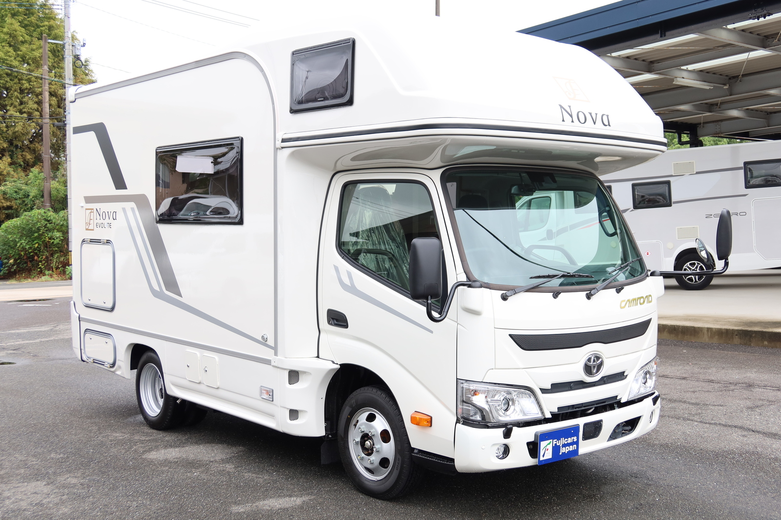 キャンピングカー キャブコン ｶﾑﾛｰﾄﾞﾌｼﾞｶｰｽﾞｼﾞｬﾊﾟﾝNovaﾀｲﾌﾟX新車