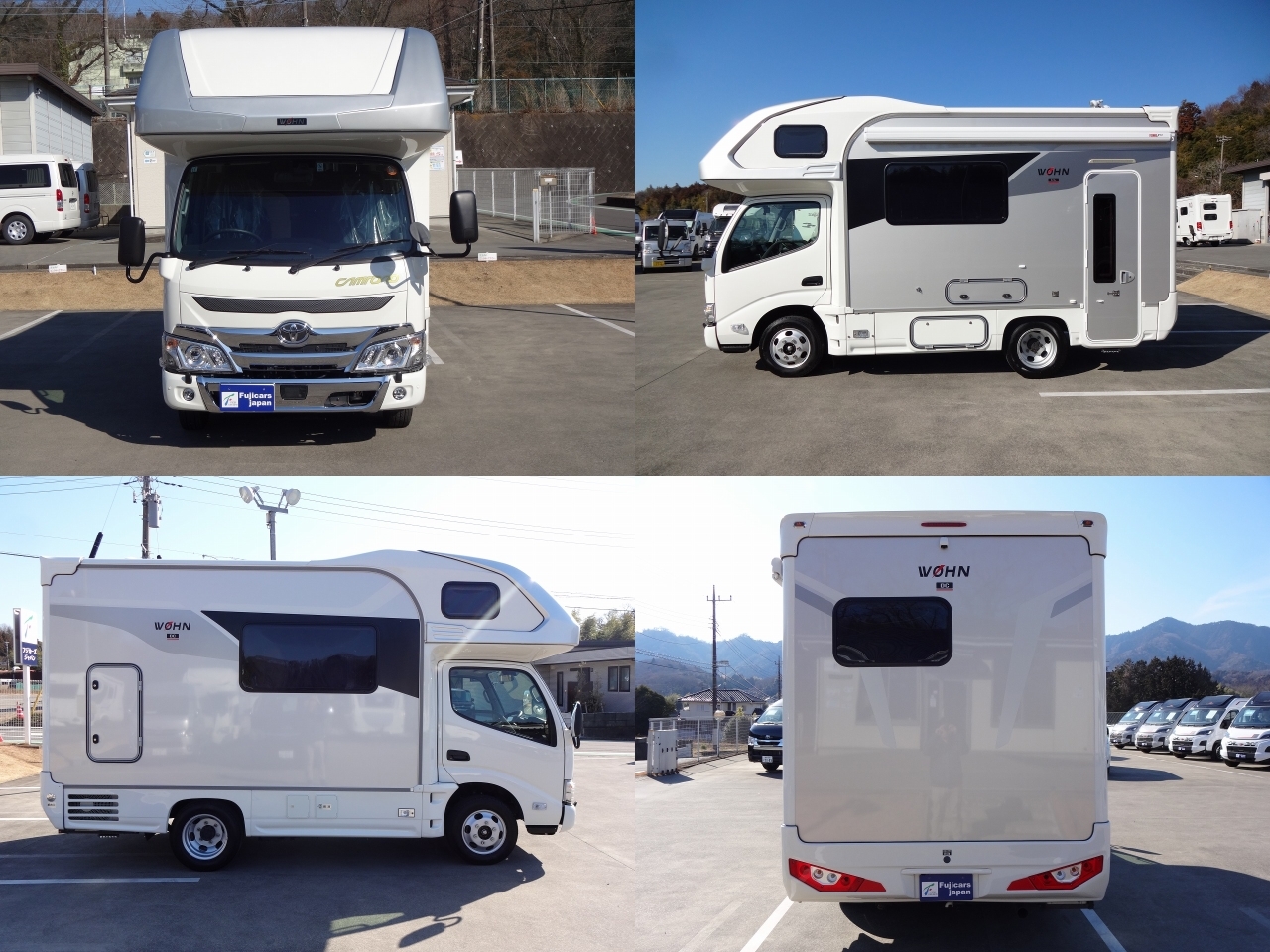 キャンピングカー キャブコン ｶﾑﾛｰﾄﾞ 東和 ｳﾞｫｰﾝDC 家庭用ｴｱｺﾝ 4WD