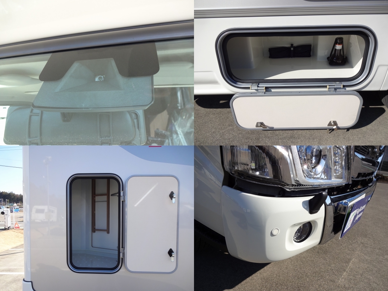 キャンピングカー キャブコン ｶﾑﾛｰﾄﾞ 東和 ｳﾞｫｰﾝDC 家庭用ｴｱｺﾝ 4WD