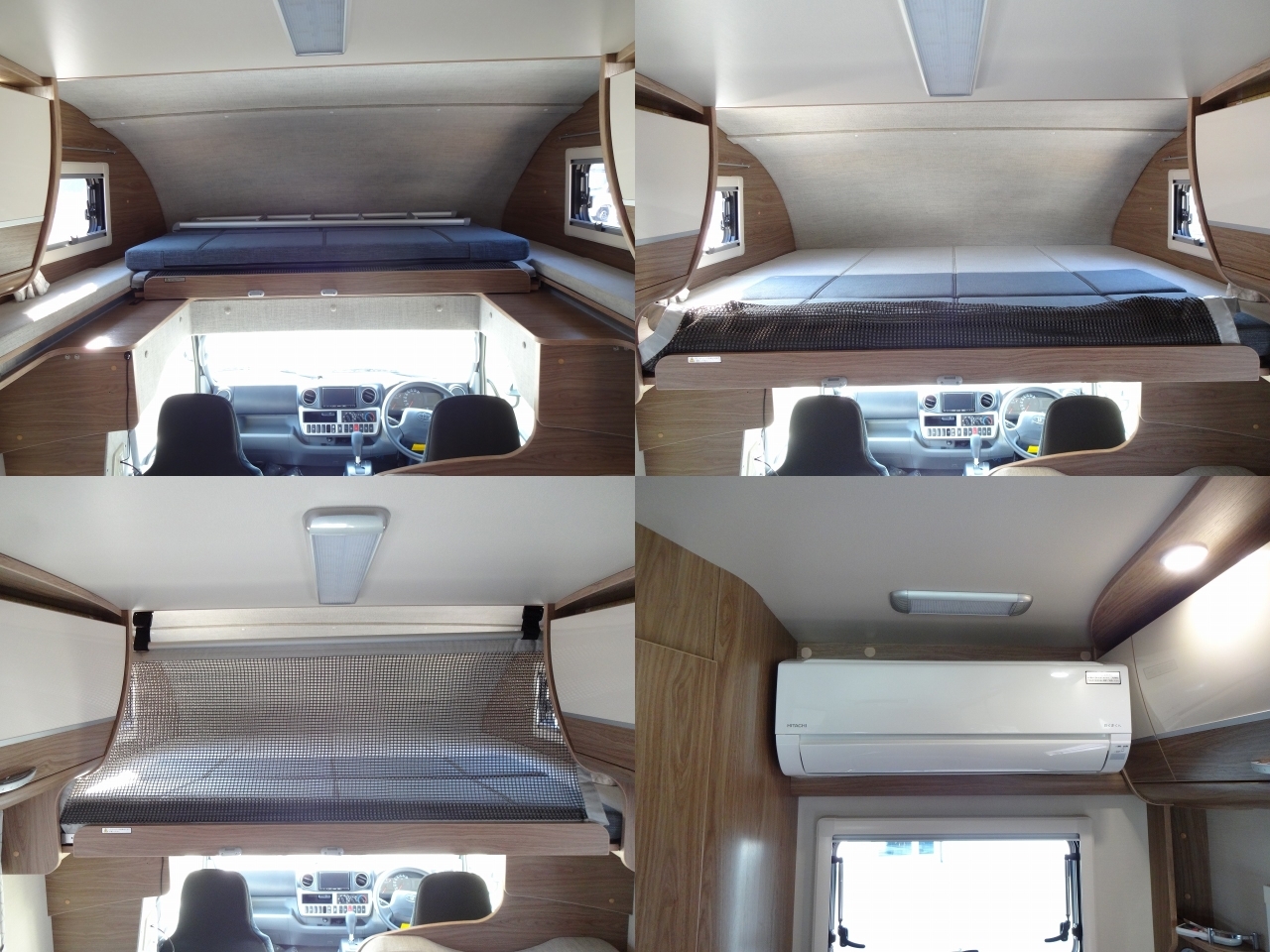 キャンピングカー キャブコン ｶﾑﾛｰﾄﾞ 東和 ｳﾞｫｰﾝDC 家庭用ｴｱｺﾝ 4WD