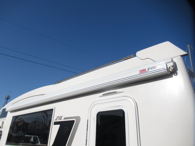 キャンピングカー キャブコン ﾊﾞﾝﾃｯｸ　ｼﾞﾙ　足廻り強化　家AC　ｿｰﾗｰ　FF